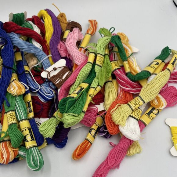 Prism Craft Thread Various Colors Tye-dye Large Lot Cross Stitch Embroidery DMC - Picture 2 of 4